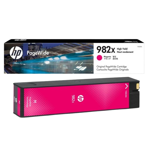 HP 982X Cyan/ Magenta/ Yellow/ Black Original PageWide Crtg