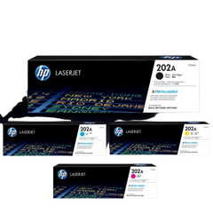 HP 202A Black/  Cyan/ Yellow/ Magenta   LaserJet Toner Cartridge