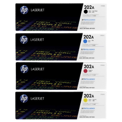 HP 202A Black/  Cyan/ Yellow/ Magenta   LaserJet Toner Cartridge