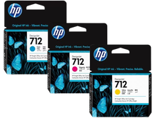 HP 712 29-ml Cyan/ Magenta/ Yellow Ink Cartridge