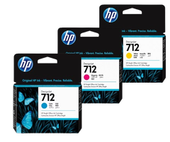 HP 712 29-ml Cyan/ Magenta/ Yellow Ink Cartridge