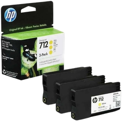 HP 712 3-Pack 29-ml Cyan/  Magenta/  Yellow Ink Cartridge