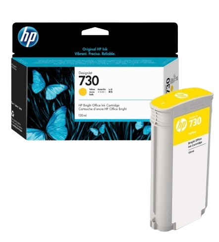 HP 730 130-ml Cyan/ Magenta/  Yellow Ink Cartridge