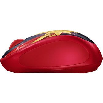 Chuột không dây Logitech M238 Đỏ-Xanh (Captain Marvel)