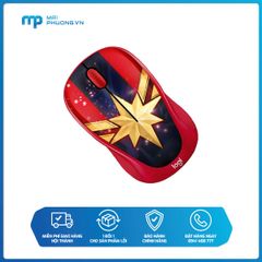Chuột không dây Logitech M238 Đỏ-Xanh (Captain Marvel)