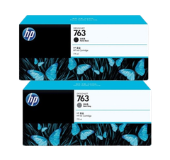 HP 763 775-ml Matte Black/ Dark Gray  Designjet Ink Cartridge