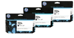 HP 727B 130-ml Photo Black/ Matte Black/  Gray Ink Cartridge