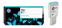 HP 727 300-ml Cyan/  Magenta/ Yellow Ink Cartridge