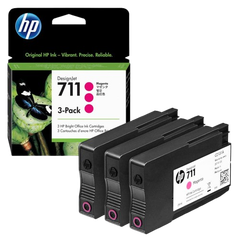 HP 711 3-Pack 29-ml Cyan/Mag/ Yellow Ink Cartridge