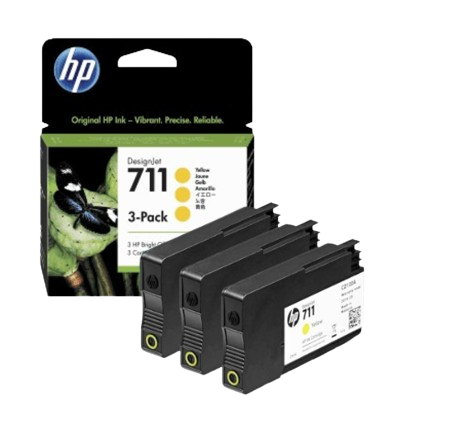 HP 711 3-Pack 29-ml Cyan/Mag/ Yellow Ink Cartridge