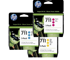 HP 711 3-Pack 29-ml Cyan/Mag/ Yellow Ink Cartridge