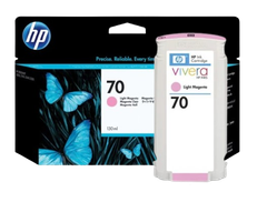 HP 70 Matte Black/ Photo Black/ Light Gray/ Cyan/ Magenta/ Yellow/ Light Magenta/ Light Cyan   130 ml Ink Cartridge