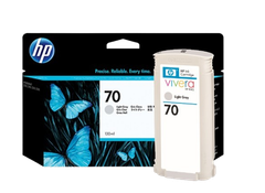 HP 70 Matte Black/ Photo Black/ Light Gray/ Cyan/ Magenta/ Yellow/ Light Magenta/ Light Cyan   130 ml Ink Cartridge