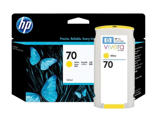 HP 70 Matte Black/ Photo Black/ Gray/ Light Gray/  Magenta/ Yellow/ Light Magenta/Red / HP 73 Chromatic Red/ Green/ Blue/ Gloss Enhancer/  Light Cyan 130 ml Ink Cartridge