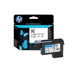 HP 70 Light Magenta & Light Cyan/ Magenta & Yellow/  Photo Black & Light Gray/ Blue & Green/ Matte Black & Chromatic Red / Gloss Enhancer & Gray  Printhead