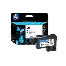 HP 70 Light Magenta & Light Cyan/ Magenta & Yellow/  Photo Black & Light Gray/ Blue & Green/ Matte Black & Chromatic Red / Gloss Enhancer & Gray  Printhead