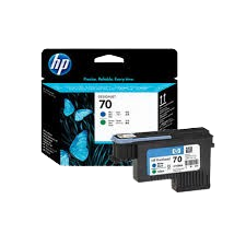 HP 70 Light Magenta & Light Cyan/ Magenta & Yellow/  Photo Black & Light Gray/ Blue & Green/ Matte Black & Chromatic Red / Gloss Enhancer & Gray  Printhead