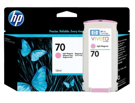 HP 70 Matte Black/  Photo Black/ Light Gray/  Cyan/ Magenta/ Yellow/ Light Magenta/ Light Cyan 130 ml Ink Cartridge