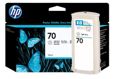 HP 70 Matte Black/  Photo Black/ Light Gray/  Cyan/ Magenta/ Yellow/ Light Magenta/ Light Cyan 130 ml Ink Cartridge