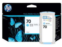 HP 70 Matte Black/  Photo Black/ Light Gray/  Cyan/ Magenta/ Yellow/ Light Magenta/ Light Cyan 130 ml Ink Cartridge