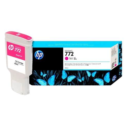 HP 772 300-ml Magenta/ Yellow/  Light Magenta/  Light Cyan/ Photo Black/ Light Gray/ Matte Black/  Cyan Ink Cartridge