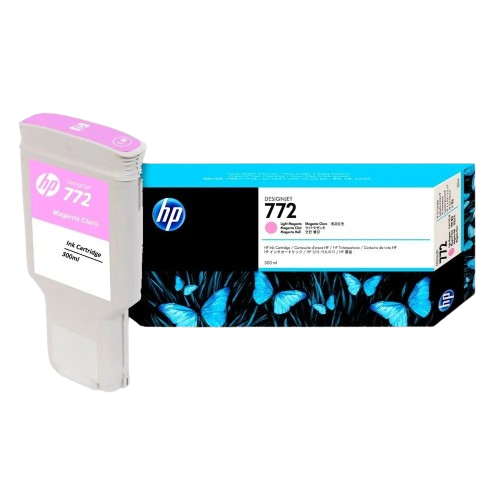 HP 772 300-ml Magenta/ Yellow/  Light Magenta/  Light Cyan/ Photo Black/ Light Gray/ Matte Black/  Cyan Ink Cartridge