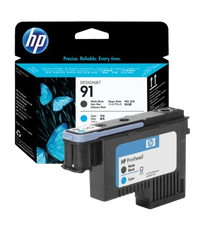 HP 91 Matte Black and Cyan/ Magenta & Yellow/  Light Magenta & Light Cyan/ Photo Black and Light Grey Printhead
