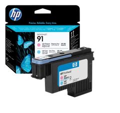 HP 91 Matte Black and Cyan/ Magenta & Yellow/  Light Magenta & Light Cyan/ Photo Black and Light Grey Printhead