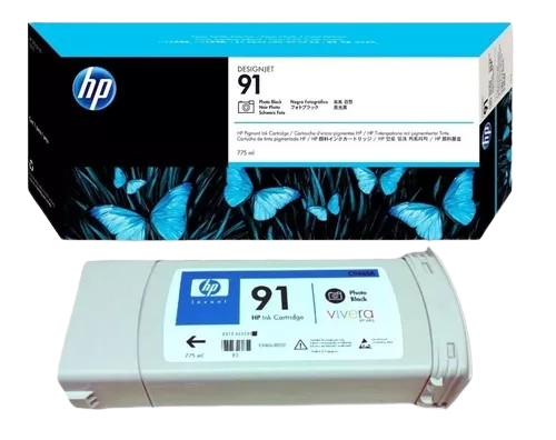HP 91 Pigment 775-ml Matte Black/ Photo Black/  Light Grey/ Cyan/ Magenta/  Yellow/  Light Cyan/  Light Magenta Ink Cartridge