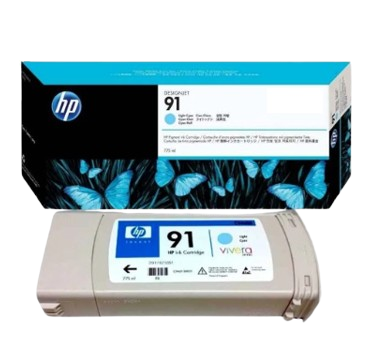 HP 91 Pigment 775-ml Matte Black/ Photo Black/  Light Grey/ Cyan/ Magenta/  Yellow/  Light Cyan/  Light Magenta Ink Cartridge