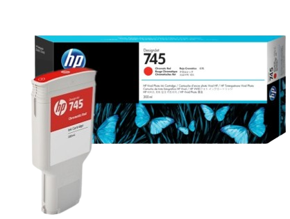 HP 745 300-ml Cyan/ Magenta/ Yellow/  Red Chromatic/ Photo Black/ Matte Black Ink Cartridge