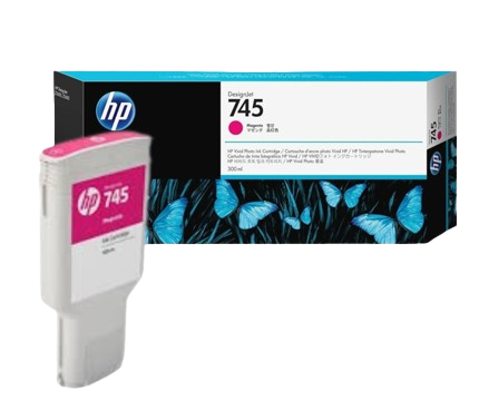 HP 745 300-ml Cyan/ Magenta/ Yellow/  Red Chromatic/ Photo Black/ Matte Black Ink Cartridge