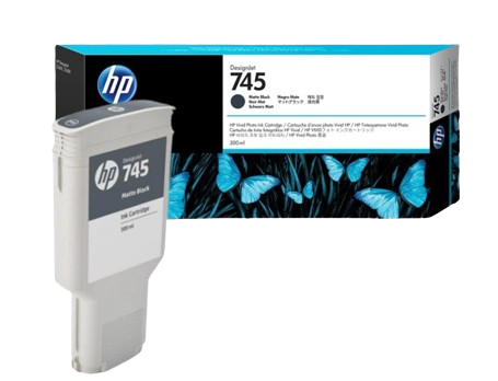 HP 745 300-ml Cyan/ Magenta/ Yellow/  Red Chromatic/ Photo Black/ Matte Black Ink Cartridge