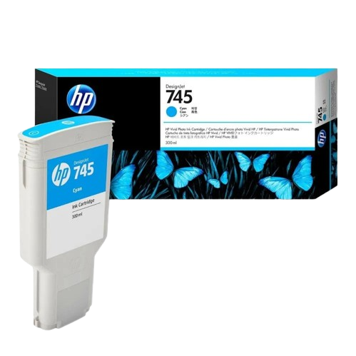 HP 745 300-ml Cyan/ Magenta/ Yellow/  Red Chromatic/ Photo Black/ Matte Black Ink Cartridge