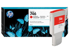 HP 746 300-ml Chromatic Red/ Matte Black DesignJet Ink Cartridge