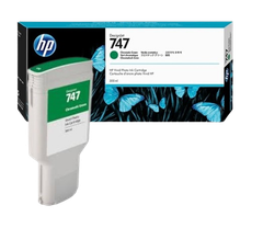 HP 747 300-ml Chromatic Green/  Chromatic Blue/ Gray/ Gloss Enhancer DesignJet Ink Cartridge