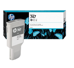 HP 747 300-ml Chromatic Green/  Chromatic Blue/ Gray/ Gloss Enhancer DesignJet Ink Cartridge