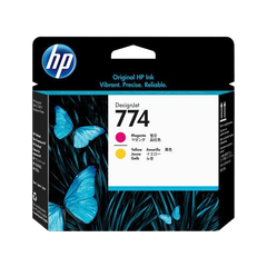 HP 774 Matte Black and Chromatic Red/ Light Magenta & Cyan/ Magenta & Yellow/ Photo Black and Light Grey/  Printhead