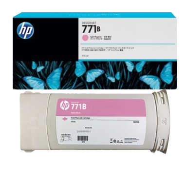 HP 771B 775ml Matte Black/ Magenta/ Yellow/ Lt Magenta/ Light Cyan/ Photo Black/ Light Gray Ink Cartridge