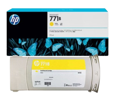 HP 771B 775ml Matte Black/ Magenta/ Yellow/ Lt Magenta/ Light Cyan/ Photo Black/ Light Gray Ink Cartridge