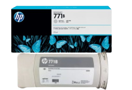 HP 771B 775ml Matte Black/ Magenta/ Yellow/ Lt Magenta/ Light Cyan/ Photo Black/ Light Gray Ink Cartridge