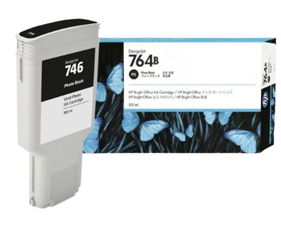 HP 764/ 764B 300-ml Cyan/ Magenta/ Yellow/ Matte Black/ Photo Black/  Gray Ink Cartridge