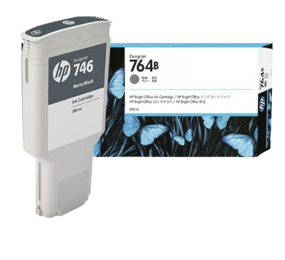 HP 764/ 764B 300-ml Cyan/ Magenta/ Yellow/ Matte Black/ Photo Black/  Gray Ink Cartridge