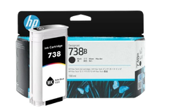HP 738/ 738B 130-ml Cyan/ Magenta/ Yellow/ Black   DesignJet Ink Cartridge