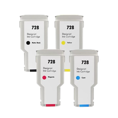 HP 738B/ 738 300-ml Black/ Cyan/  Magenta/  Yellow  DesignJet Ink Cartridge