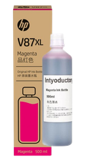 HP V87XL 500-ml Cyan/ Yellow/ Magenta/  Black Bottled Ink Cartridge