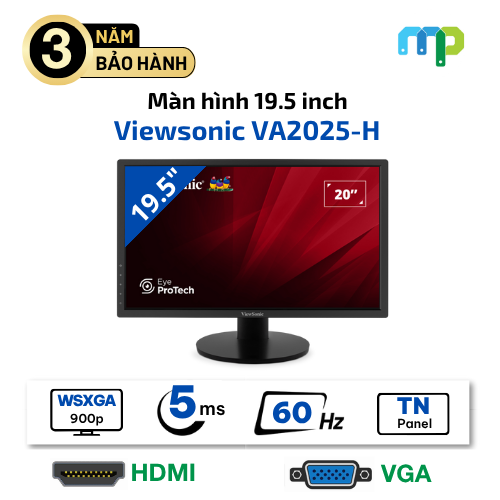 Màn hình Viewsonic 19.5 inch VA2025-H