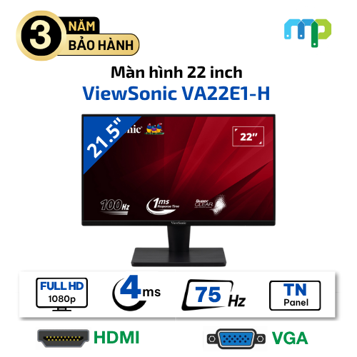Màn hình ViewSonic 21.5 inch VA22E1-H