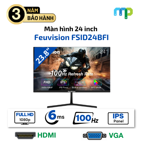 Màn hình Feuvision 24″ FSID24BFI