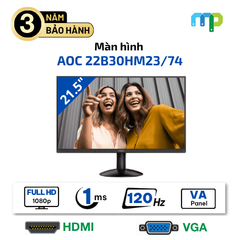 Màn hình AOC 22B30HM23/74 (21.5 inch - FHD - VA - 120Hz - 1ms)